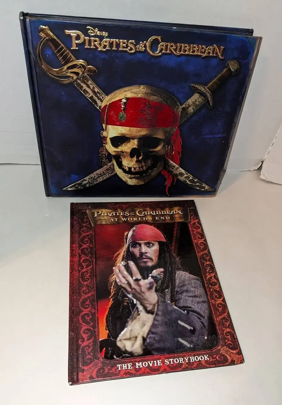 2 Disney Pirates of the Caribbean Books The Secret Files Movie Storybook
